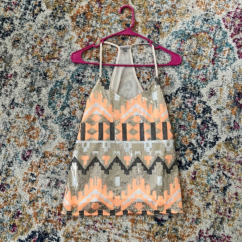 Sequin blouse. Charlotte Russe. Size Small.